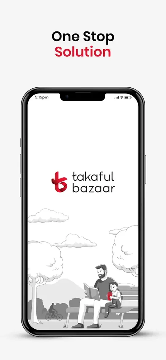 Takaful Bazaar screen 1